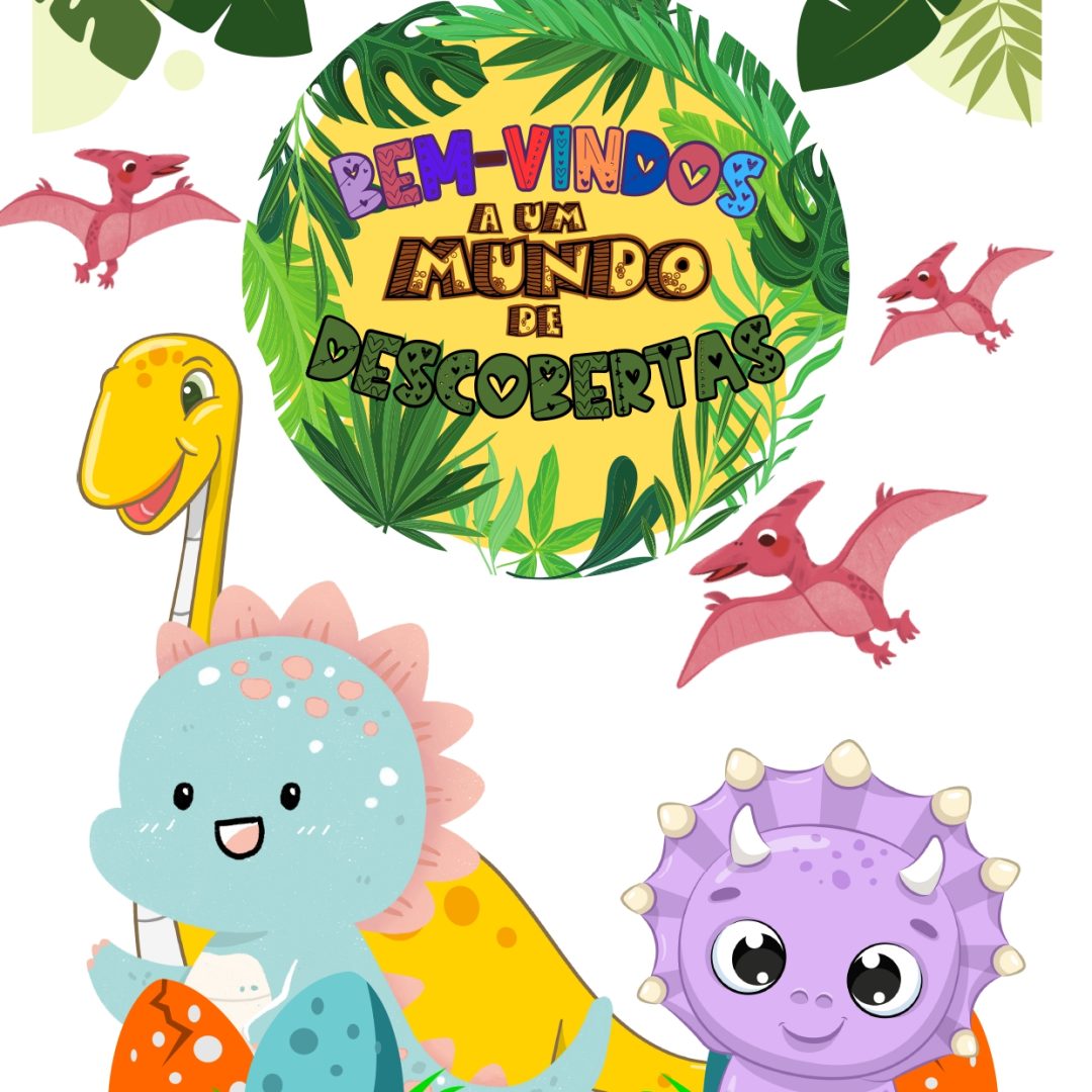 Dinossauros - Painel de porta + Decoração de Sala